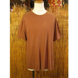 画像: 無地＊ストーンウォッシュ加工＊コットン素材＊半袖Ｔシャツ＊ＸＬ