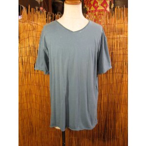 画像: 無地＊ストーンウォッシュ加工＊コットン素材＊半袖Ｔシャツ＊ＸＬ