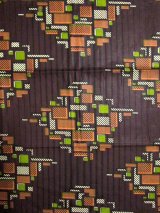 画像: アフリカンプリント生地 パーニュ