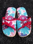 画像1: 【２４ｃｍ〜２４・５ｃｍ】お花プリント＊ヘップサンダル