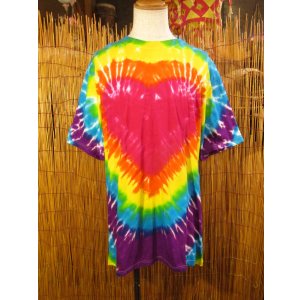 画像: タイダイ染め＊コットン素材＊半袖＊Ｔシャツ＊２ＸＬ