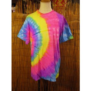 画像: タイダイ染め＊コットン素材＊半袖＊Ｔシャツ＊Ｌ