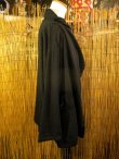 画像2: 黒色＊コットン素材＊ゆったりサイズ＊２ＷＡＹ＊スナフキン＊旅人風コート