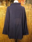 画像3: 紺色＊コットン素材＊ゆったりサイズ＊２ＷＡＹ＊スナフキン＊旅人風コート
