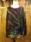 画像1: タイダイ染め＊コットン素材＊スウェット生地＊トレーナー