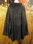 画像3: ストーンウォッシュ加工＊コットン素材＊ゆったりサイズ＊２ＷＡＹ＊フリンジ＊スナフキン＊旅人風コート