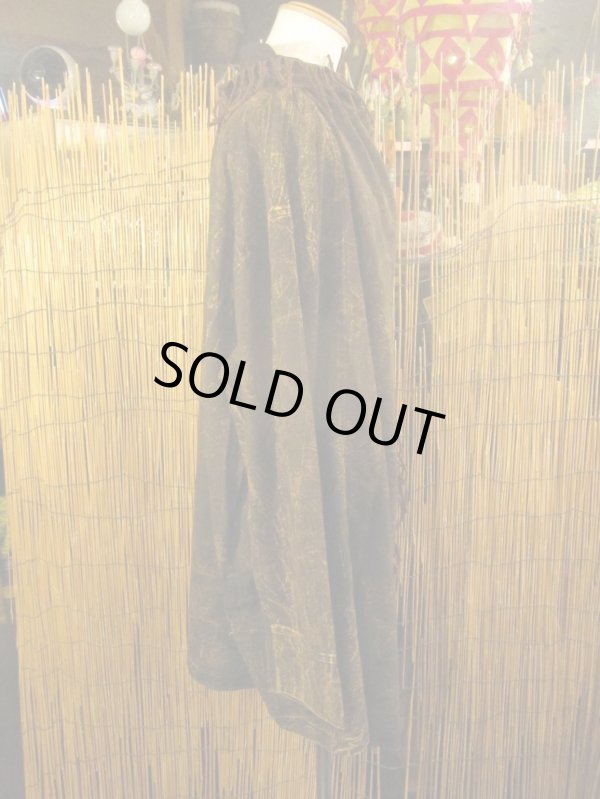 画像2: ストーンウォッシュ加工＊コットン素材＊ゆったりサイズ＊２ＷＡＹ＊フリンジ＊スナフキン＊旅人風コート