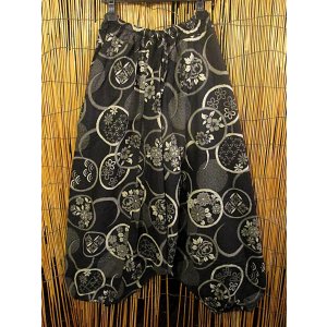 画像: 和風プリント＊コットン素材＊ふんわり＊サルエルパンツ