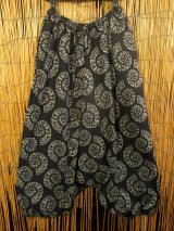 画像: 和風プリント＊コットン素材＊ふんわり＊サルエルパンツ