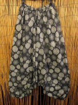 画像: 和風プリント＊コットン素材＊ふんわり＊サルエルパンツ