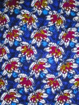 画像: アフリカンプリント生地 パーニュ