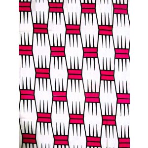 画像: アフリカンプリント生地 パーニュ