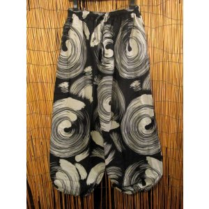 画像: 和風プリント＊コットン素材＊ふんわりシルエット＊アラジンパンツ 