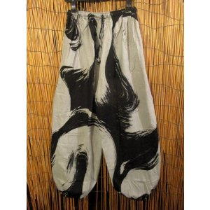 画像: 和風プリント＊コットン素材＊ふんわりシルエット＊アラジンパンツ 