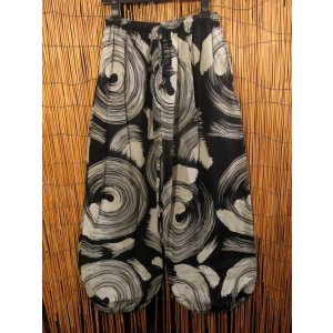 画像: 和風プリント＊コットン素材＊ふんわりシルエット＊アラジンパンツ 