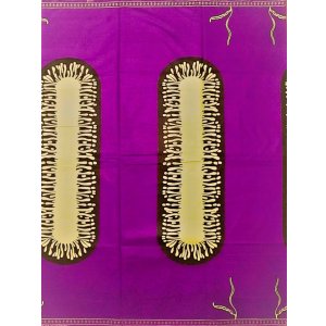 画像: アフリカンプリント生地 パーニュ