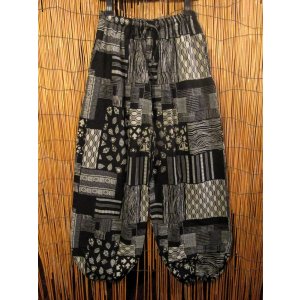 画像: 和風プリント＊コットン素材＊ふんわりシルエット＊アラジンパンツ 