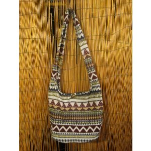 画像: 織り柄＊コットン素材＊ショルダーバッグ
