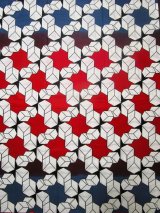 画像: アフリカンプリント生地 パーニュ