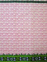 画像: アフリカンプリント生地 パーニュ