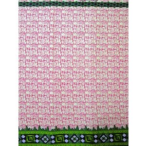 画像: アフリカンプリント生地 パーニュ