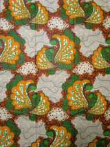 画像: アフリカンプリント生地 パーニュ