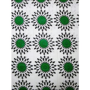 画像: アフリカンプリント生地 パーニュ