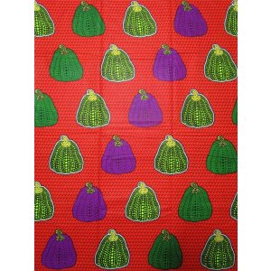 画像: アフリカンプリント生地 パーニュ