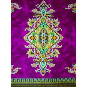 画像: アフリカンプリント生地 パーニュ