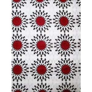 画像: アフリカンプリント生地 パーニュ