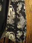画像3: 黒色＋和風プリント＊切り替え＊コットン素材＊ふんわり＊サルエルパンツ
