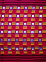 画像: アフリカンプリント生地 パーニュ