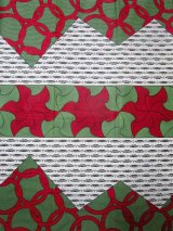 画像: アフリカンプリント生地 パーニュ