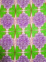 画像: アフリカンプリント生地 パーニュ