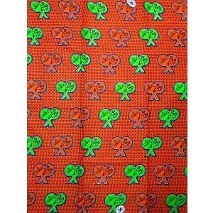 画像: アフリカンプリント生地 パーニュ