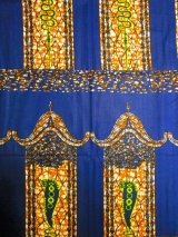 画像: アフリカンプリント生地 パーニュ