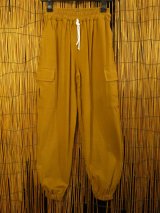 画像: 無地＊コットン素材＊すっきりシルエット＊アラジンパンツ＊イージーパンツ 