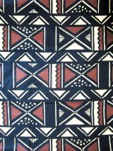 画像: アフリカンプリント生地 パーニュ