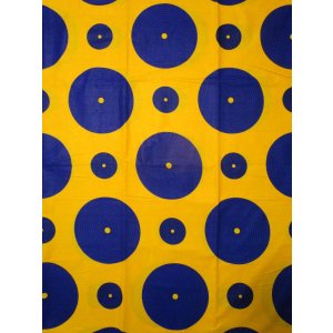 画像: アフリカンプリント生地 パーニュ