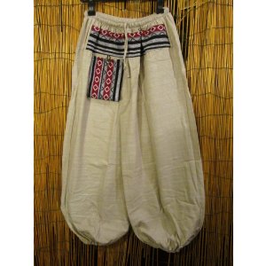 画像: ゲリ生地＊コットン素材＊ふんわり＊アラジンパンツ