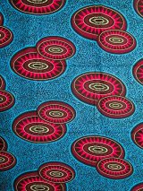 画像: アフリカンプリント生地 パーニュ