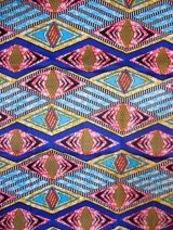 画像: アフリカンプリント生地 パーニュ