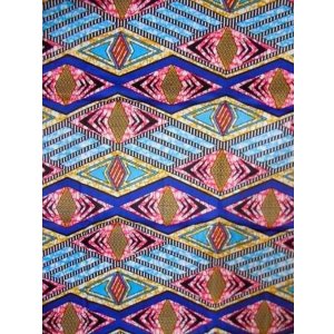 画像: アフリカンプリント生地 パーニュ