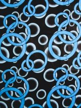 画像: アフリカンプリント生地 パーニュ