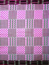 画像: アフリカンプリント生地 パーニュ