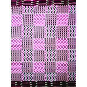 画像: アフリカンプリント生地 パーニュ