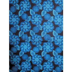 画像: アフリカンプリント生地 パーニュ