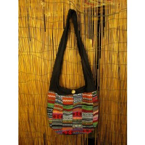 画像: ゲリ生地＊パッチワーク＊コットン素材＊ショルダーバッグ