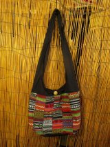 画像: ゲリ生地＊パッチワーク＊コットン素材＊ショルダーバッグ