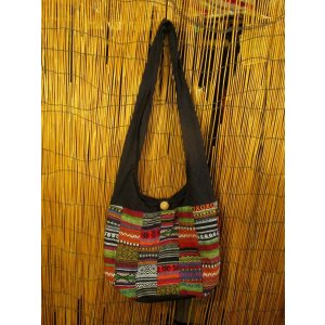 画像: ゲリ生地＊パッチワーク＊コットン素材＊ショルダーバッグ